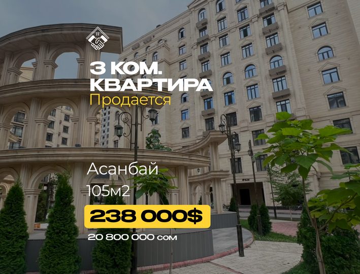 3 ком. Квартира